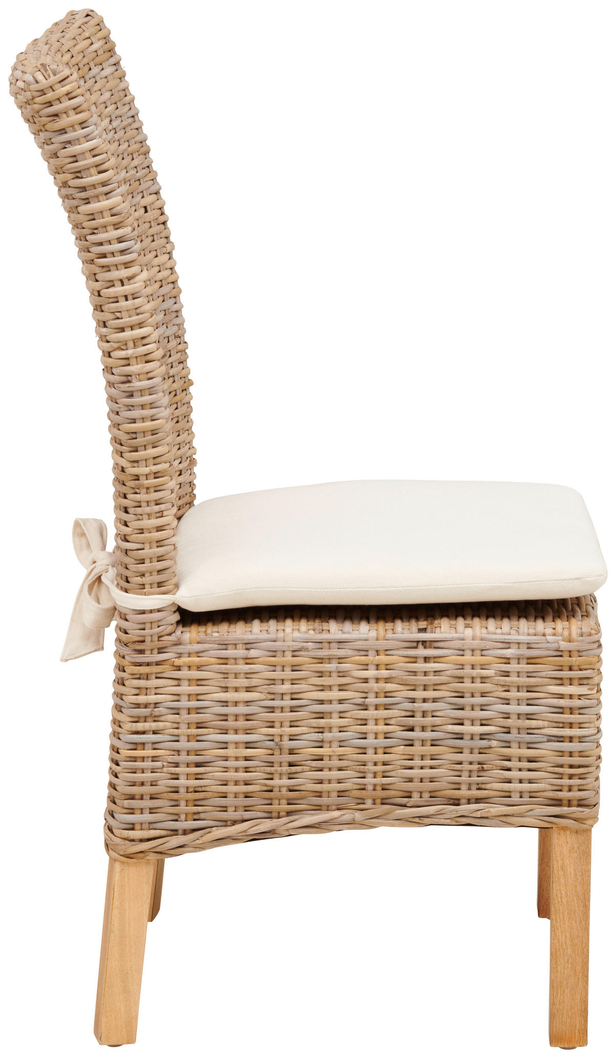 STUHL - Grau, MODERN, Holz (50/105/63cm) - Livetastic