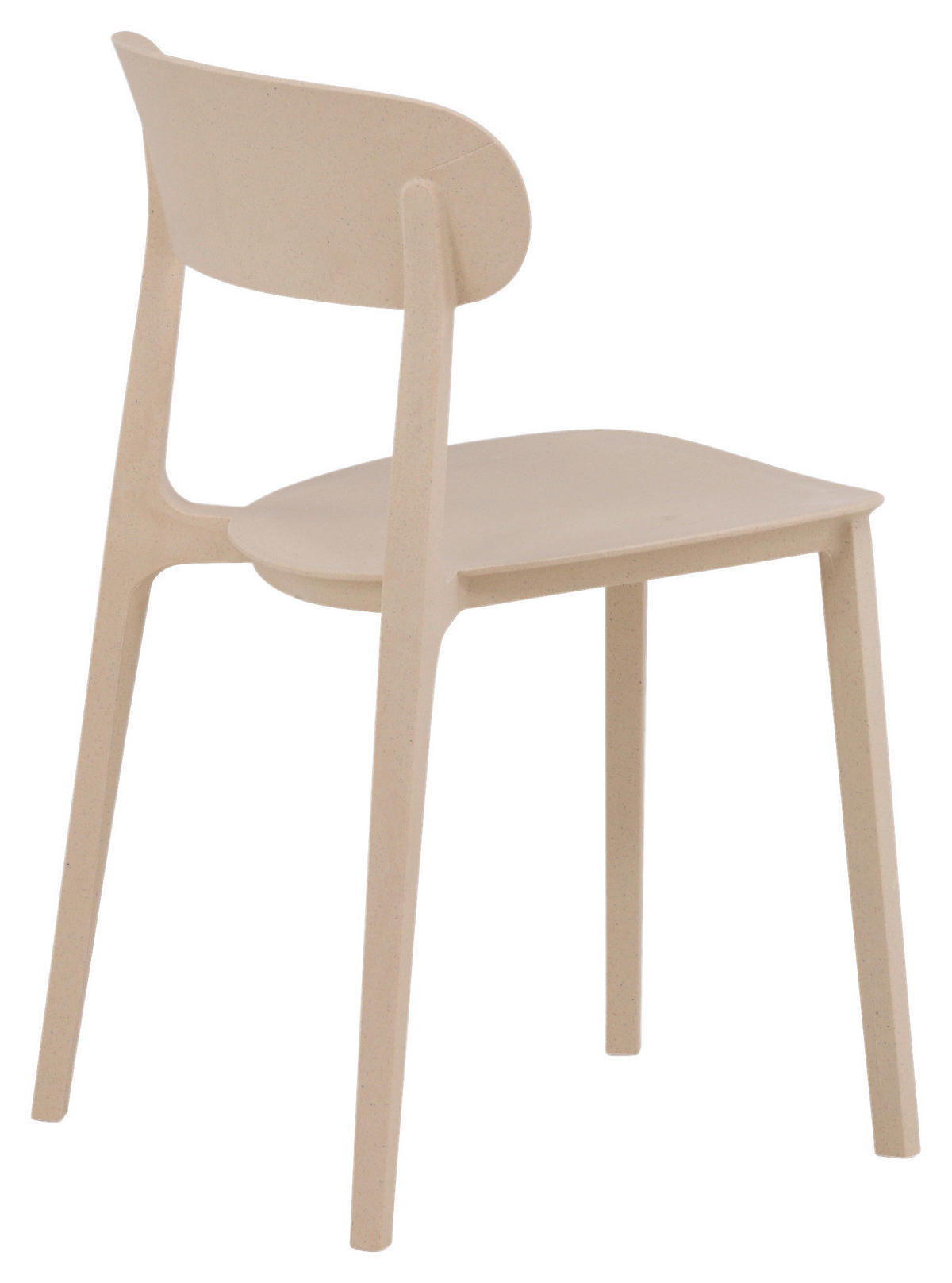 STUHL-SET 2 Stück  in  - Beige, Design, Holz/Kunststoff (50/78,5/52cm) - Livetastic