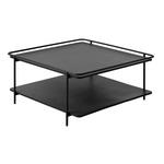 COUCHTISCH - Schwarz, Basics, Metall (75/75/34,3cm) - Xora