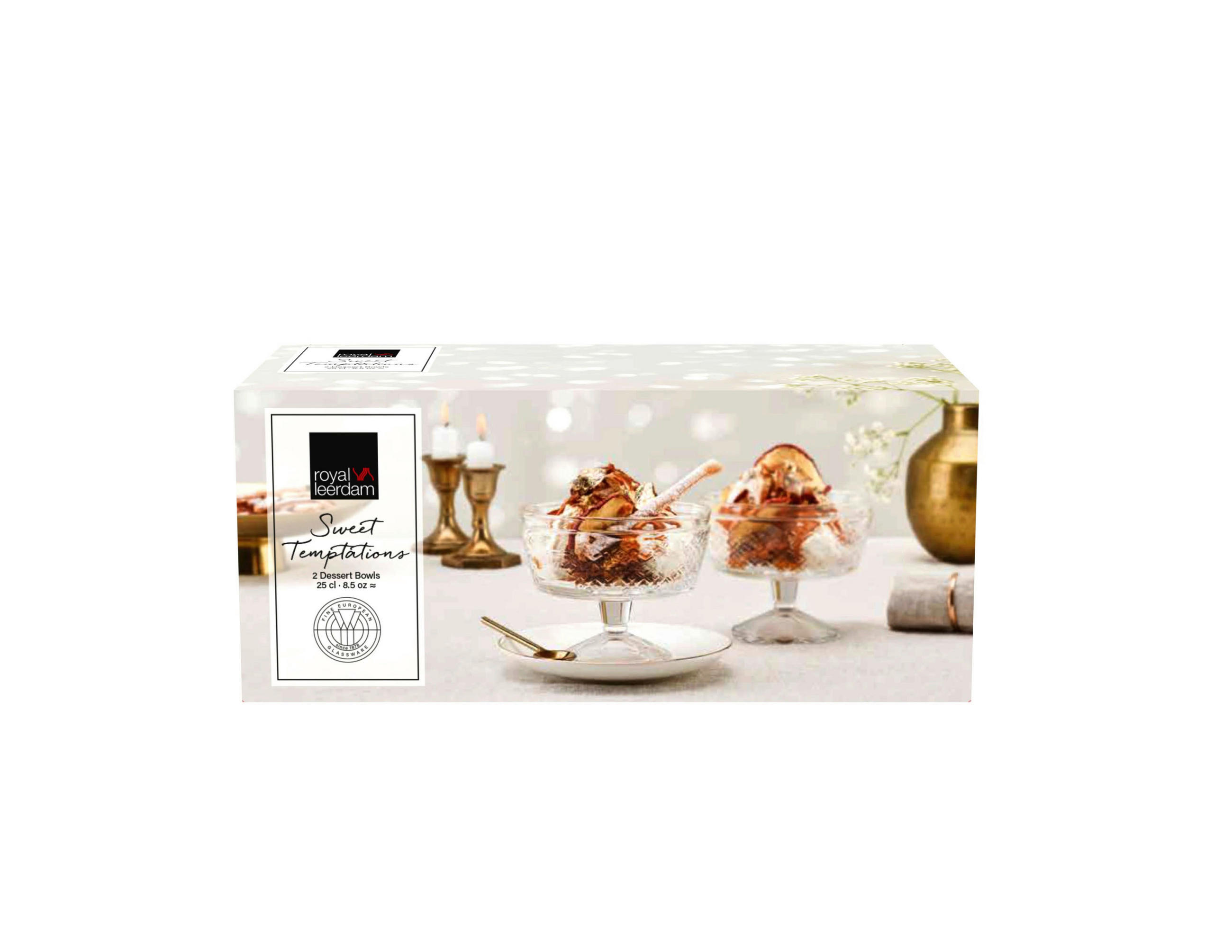 EISBECHER 2-teilig  - KONVENTIONELL, Glas (22,2/9,8/11,3cm) - Homeware