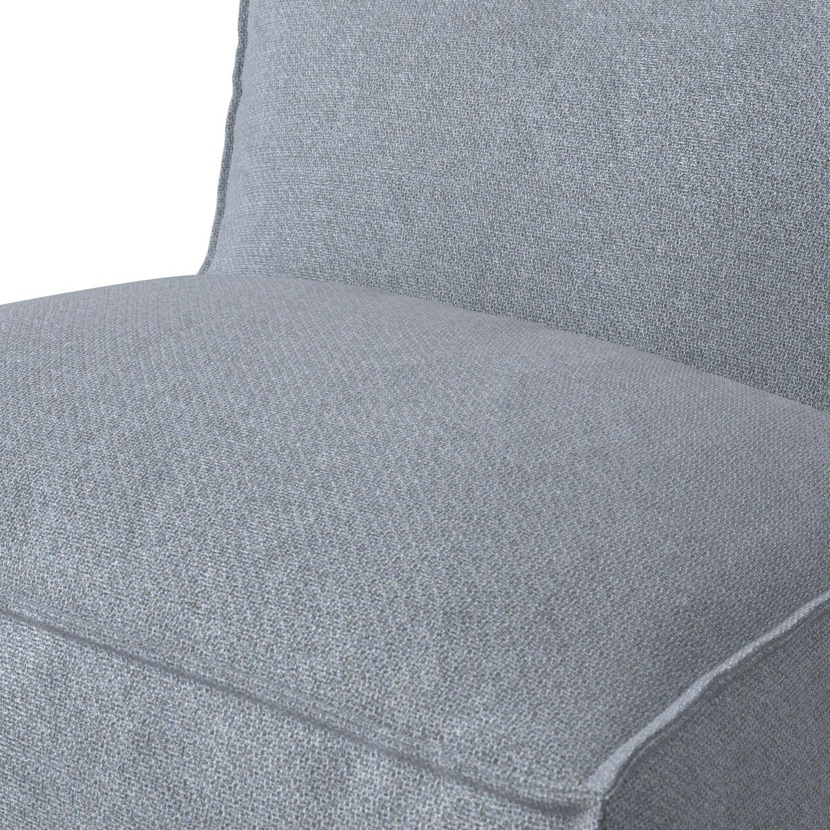LOUNGESOFA  - Grau, MODERN, Textil (95/80/95cm) - Ambia Garden