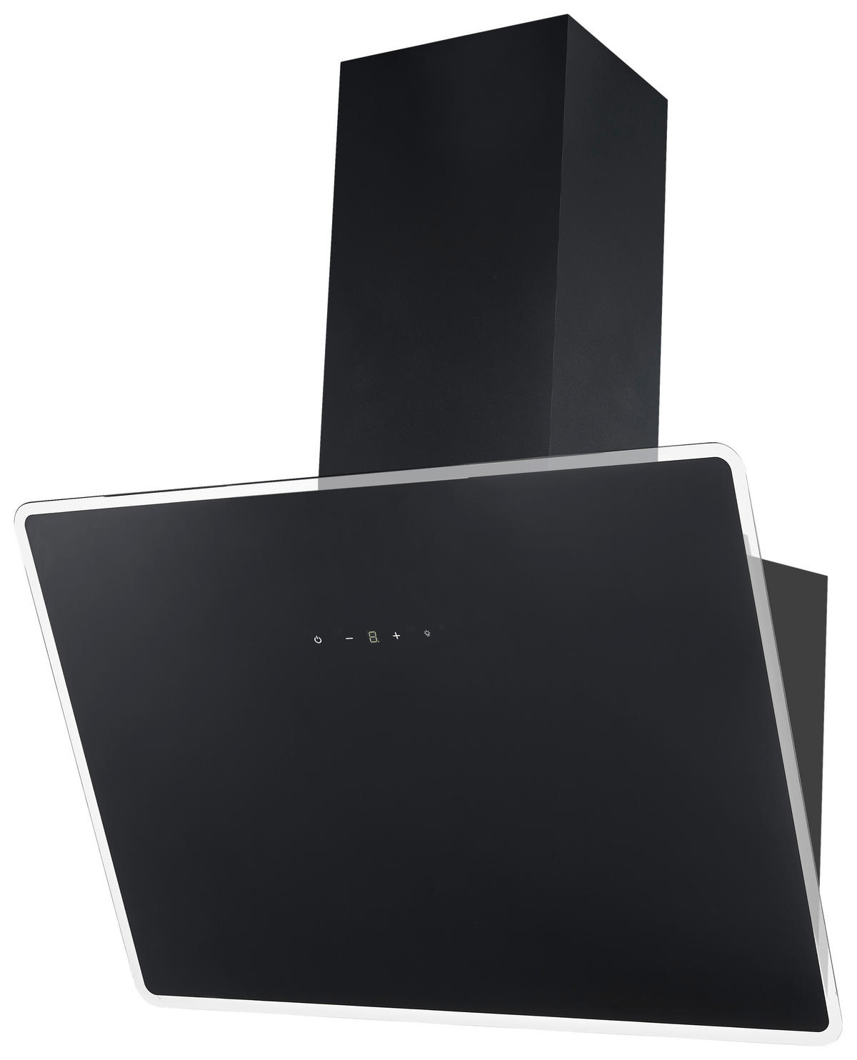 DUNSTABZUGSHAUBE CH111060SA++  - Schwarz, Trend, Glas/Metall (59,5/74,8–109,5/38,5cm) - Respekta