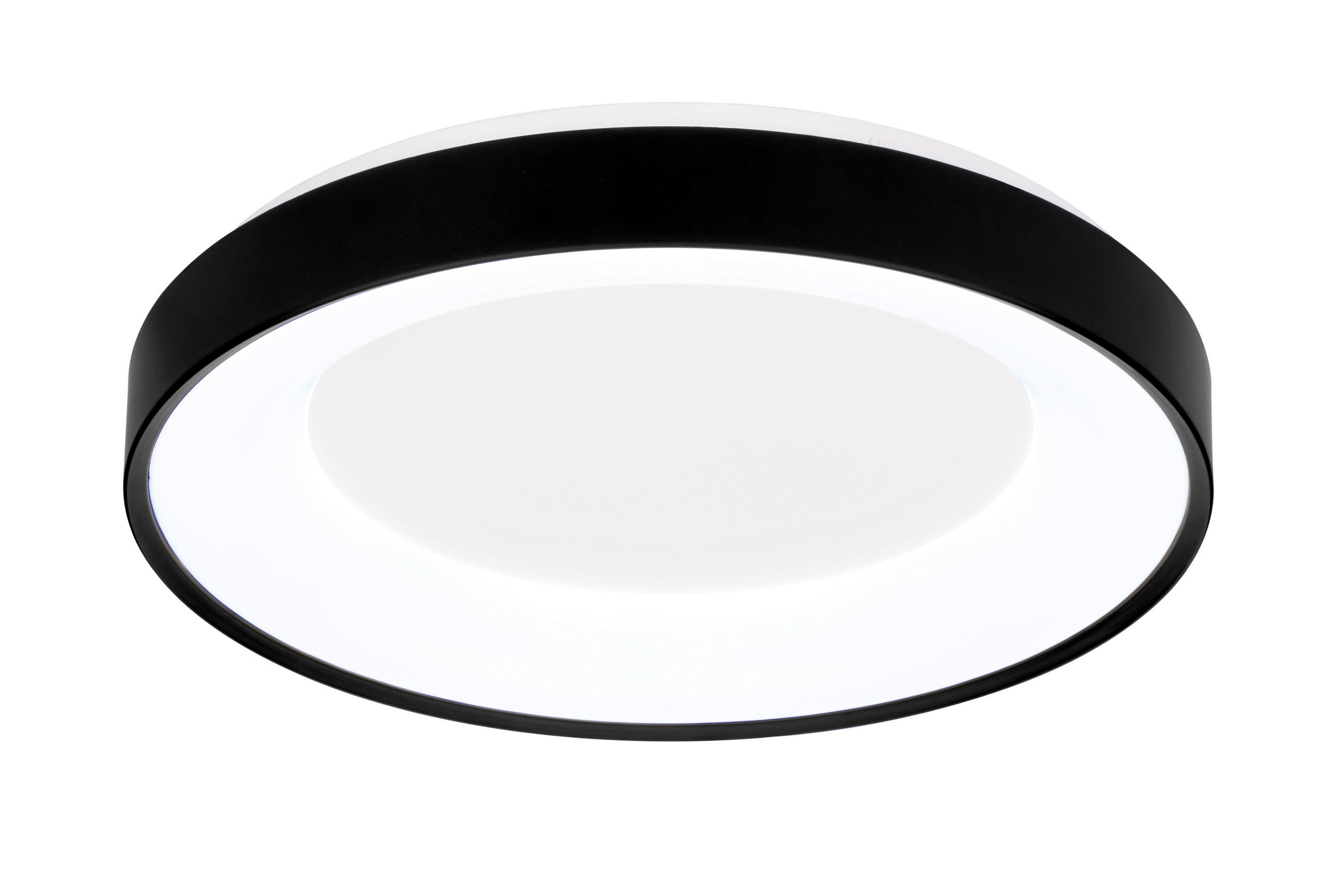 LED PLAFONJERA  - crna, Osnovno, metal/plastika (50/8,5cm) - Novel
