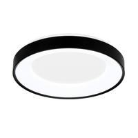 STROPNA LED-SVETILKA   40 W 4300 lm 2700-6500 K 220-240 V  - črna, Basics, kovina/umetna masa (50/8,5cm) - Novel