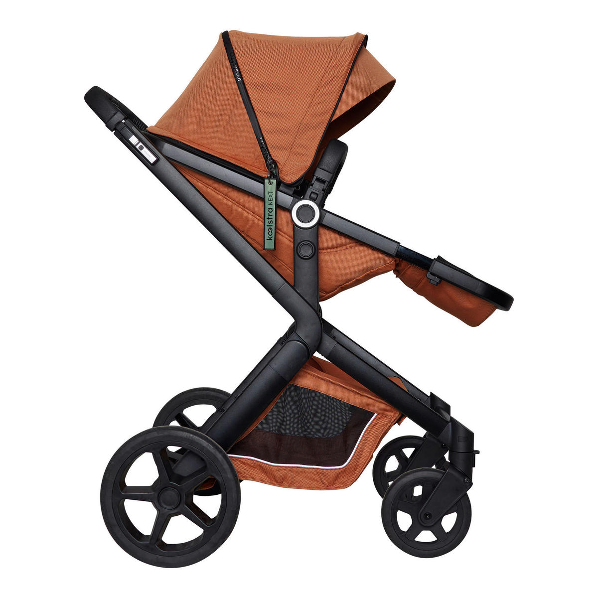 KOMBINIRANA DJEČJA KOLICA   - bakrenaste boje/crna, Basics, tekstil/metal (103/60/115cm) - Koelstra