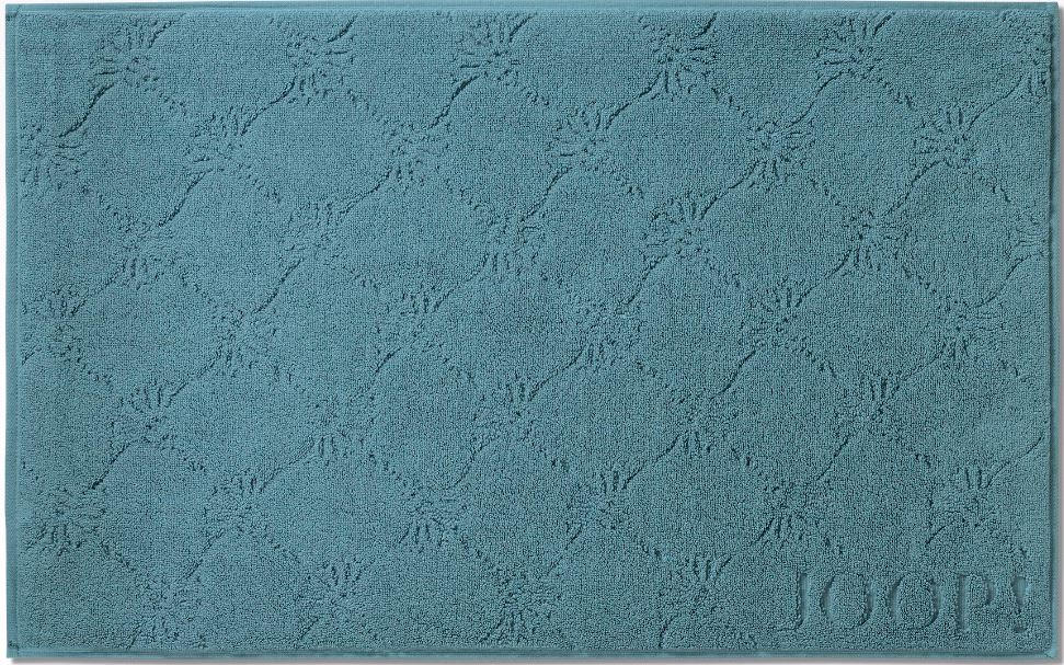BADTEPPICH Blau, Mintgrün 50/80 cm  - Blau/Mintgrün, Basics, Textil (50/80cm) - Joop!