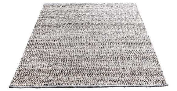 HANDWEBTEPPICH 70/130 cm Jupiter Blau  - Blau, Natur, Textil (70/130cm) - Linea Natura