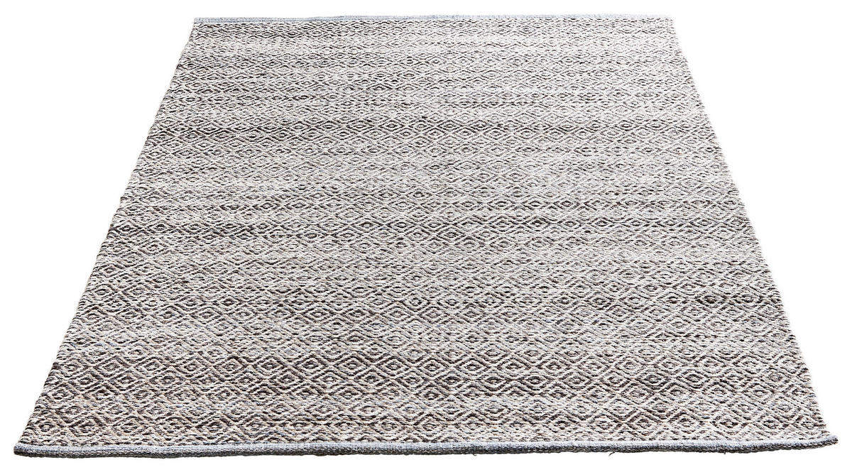 KÉZI SZÖVÉSŰ SZŐNYEG  Jupiter  - kék, Natur, textil (70/130cm) - Linea Natura