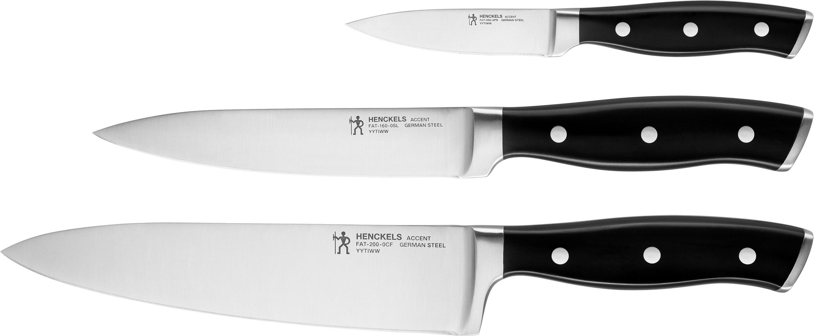 MESSERSET Accent 3-teilig  - Basics - Henckels by ZWILLING