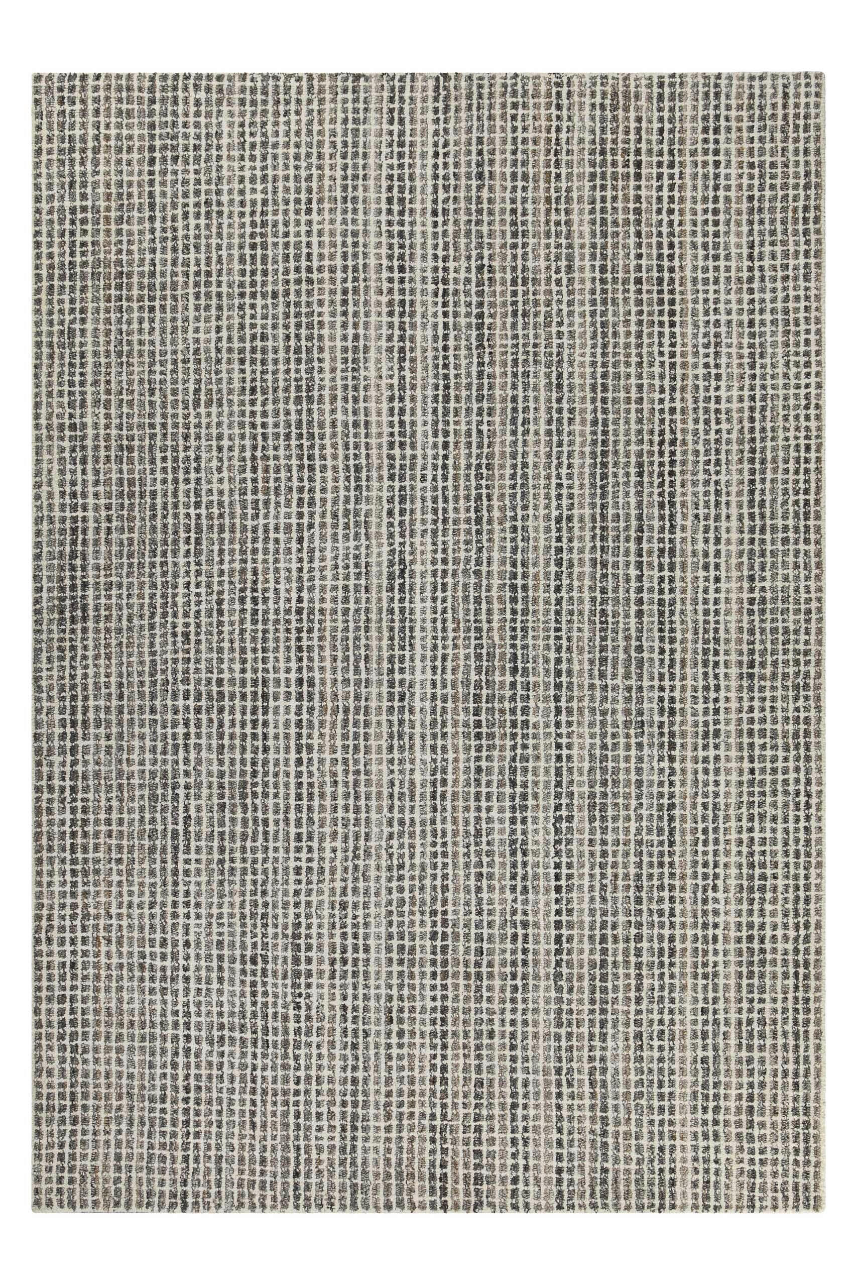 Wecon Home Flachwebeteppich Hamptons Fourteen Creme, Grau 110x170 cm