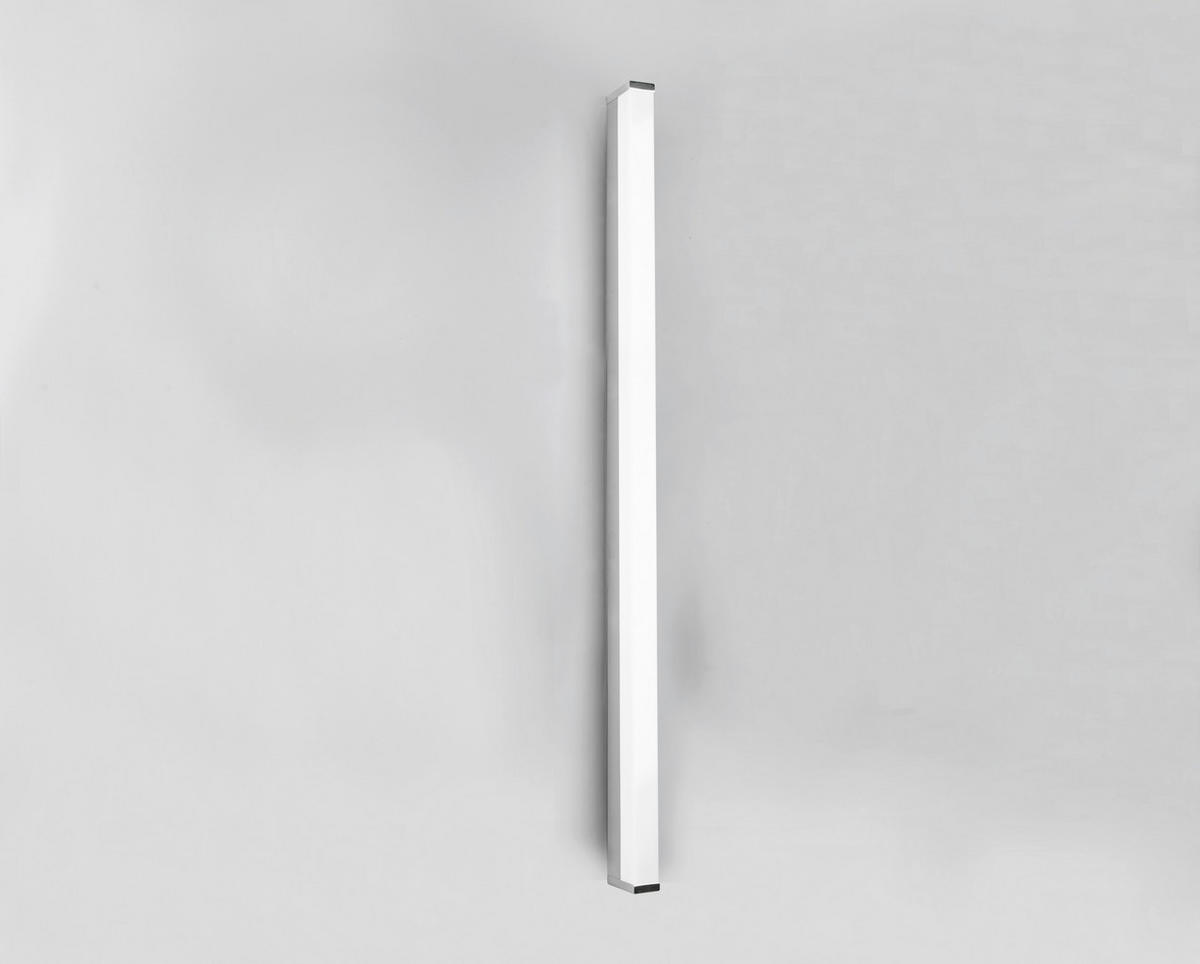 BADEZIMMER-WANDLEUCHTE - Chromfarben/Weiss, Basics, Kunststoff/Metall (3,8/120/7,9cm) - Trio Leuchten