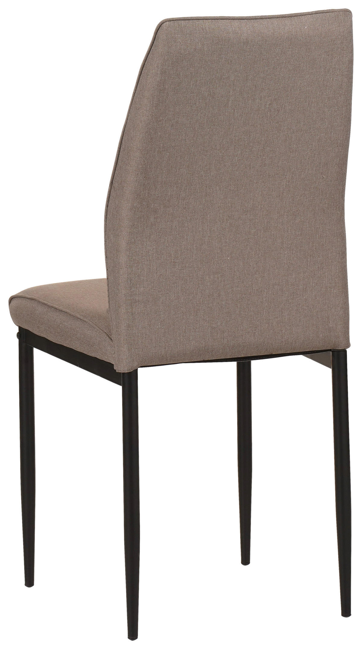 STOLIČKA, 43,5/96/58 cm - čierna/taupe, Modern, kov/textil (43,5/96/58cm) - Carryhome