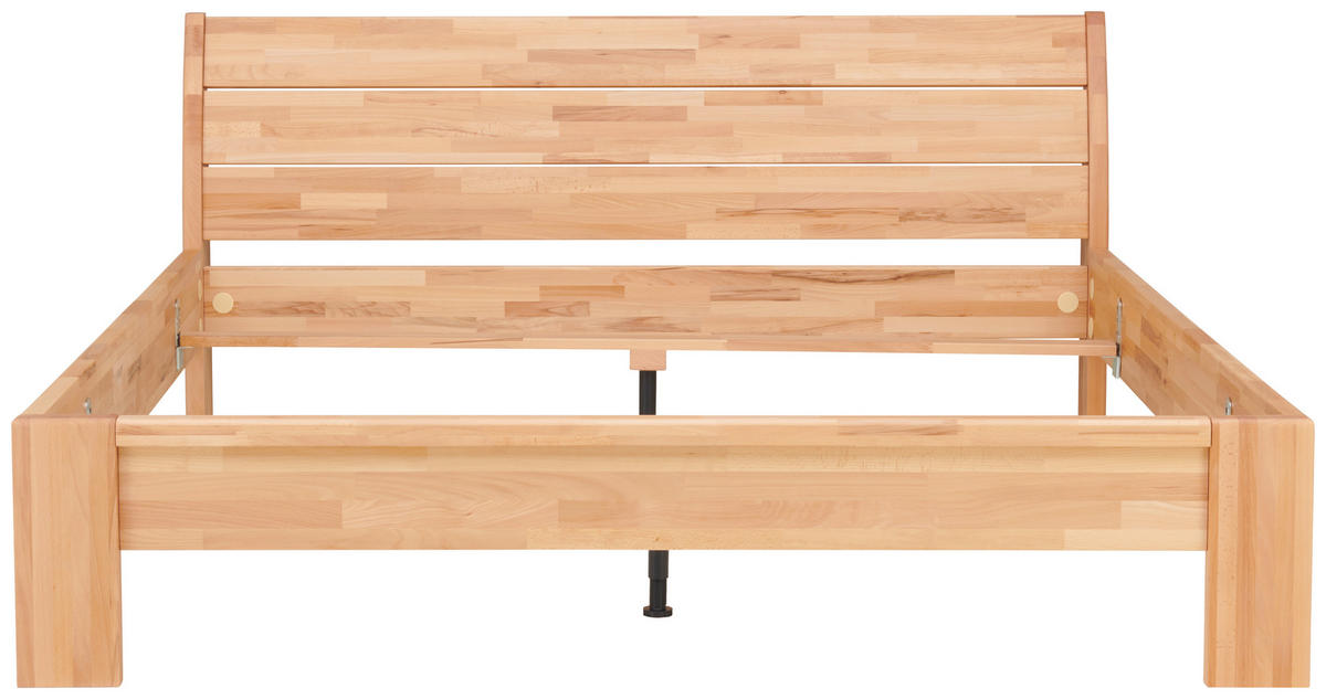 POSTELJA 180 cm   x 200 cm  , les bukev (jedrovina)  - bukev (jedrovina), Moderno, les (180/200cm) - MID.YOU