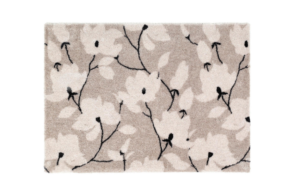 FUßMATTE 50/70 cm Malibu  - Creme/Grau, KONVENTIONELL, Textil (50/70cm) - Schöner Wohnen