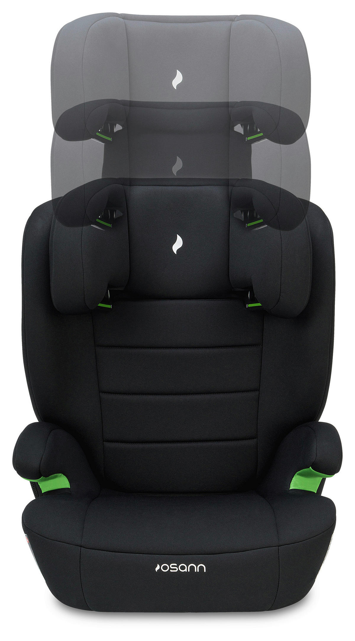 DĚTSKÁ AUTOSEDAČKA - černá, Basics, textil/plast (44/55/43cm) - Osann