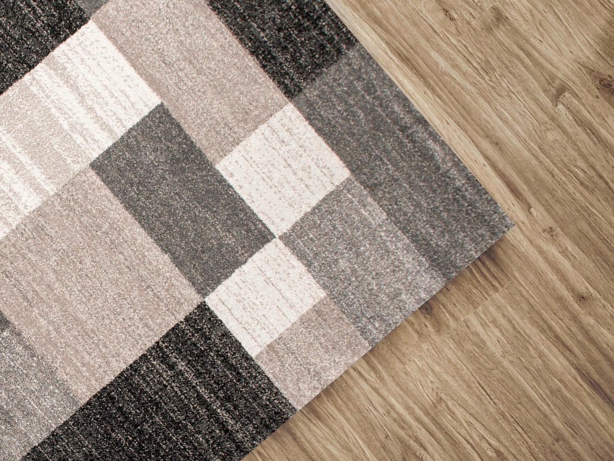 WEBTEPPICH 120/170 cm Gabeh Anthrazit, Beige, Hellbraun  - Hellbraun/Anthrazit, KONVENTIONELL, Textil (120/170cm) - Novel