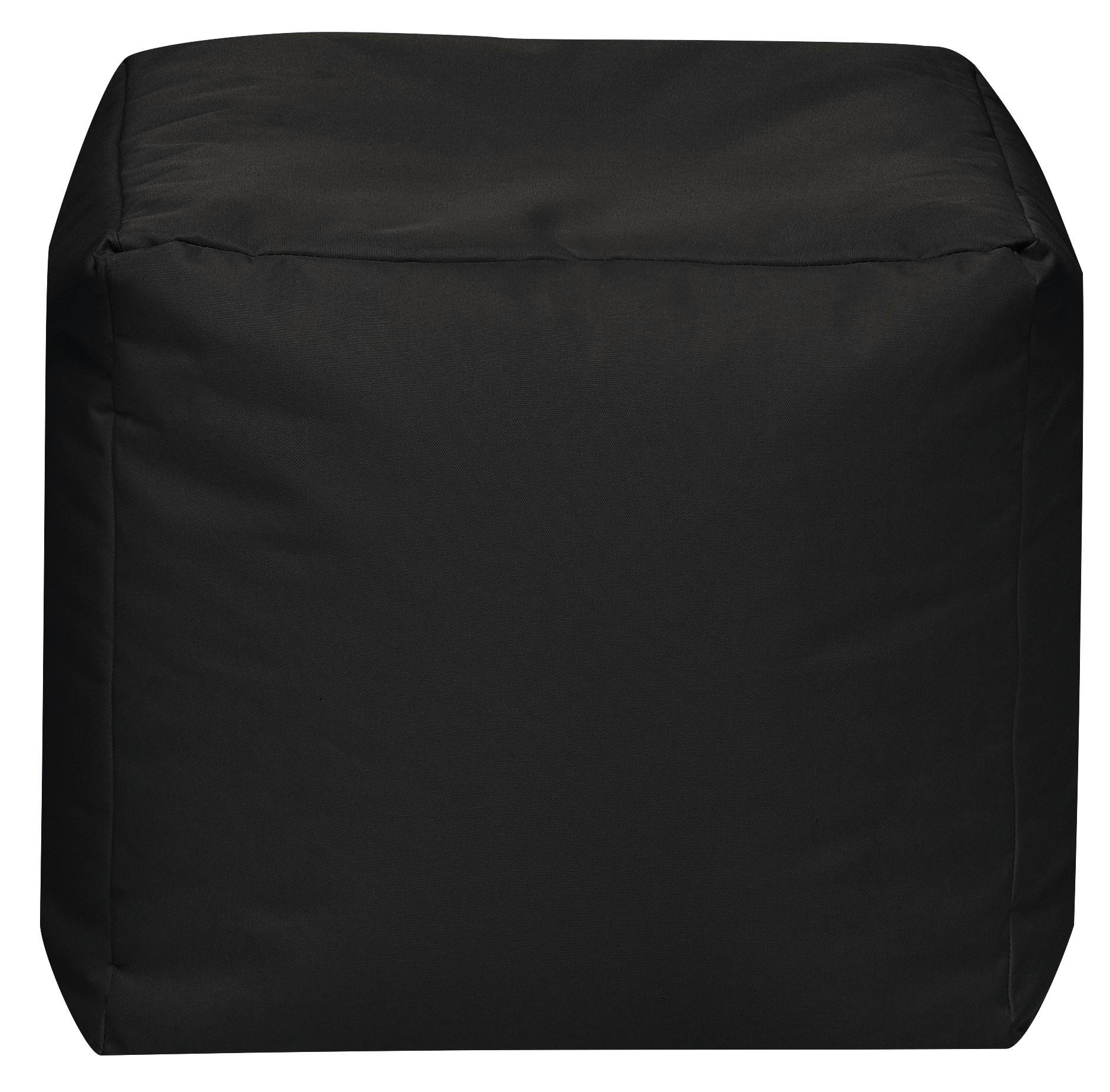 SITZWÜRFEL in Textil Schwarz  - Schwarz, Design, Textil (40/40/40cm)