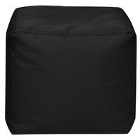 SITZWÜRFEL in Textil Schwarz  - Schwarz, Design, Textil (40/40/40cm)