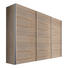 SCHWEBETÜRENSCHRANK 3-türig Sonoma Eiche - Alufarben/Sonoma Eiche, KONVENTIONELL, Holzwerkstoff/Metall (300/216/68cm) - Hom`in