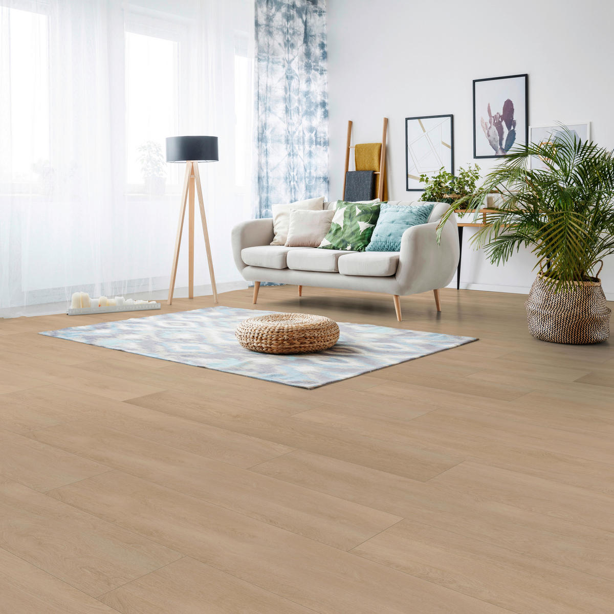 LAMINATBODEN Exquisit Plus  - Eichefarben, KONVENTIONELL, Holz (138.0/24.4/0.8cm)