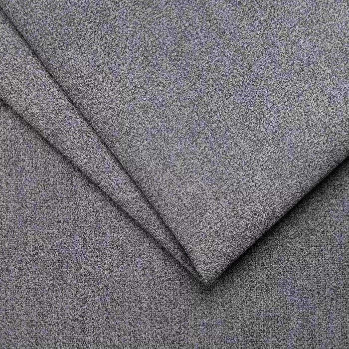 Ecksofa Dunkelgrau Mikrofaser  - Chromfarben/Dunkelgrau, KONVENTIONELL, Textil/Metall (216/273cm) - MID.YOU