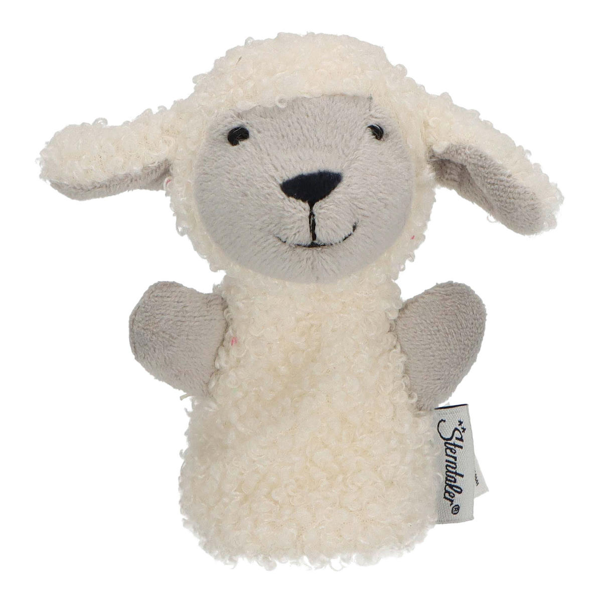 FINGERPUPPE - Weiß, Basics, Textil (11/11/5cm) - Sterntaler