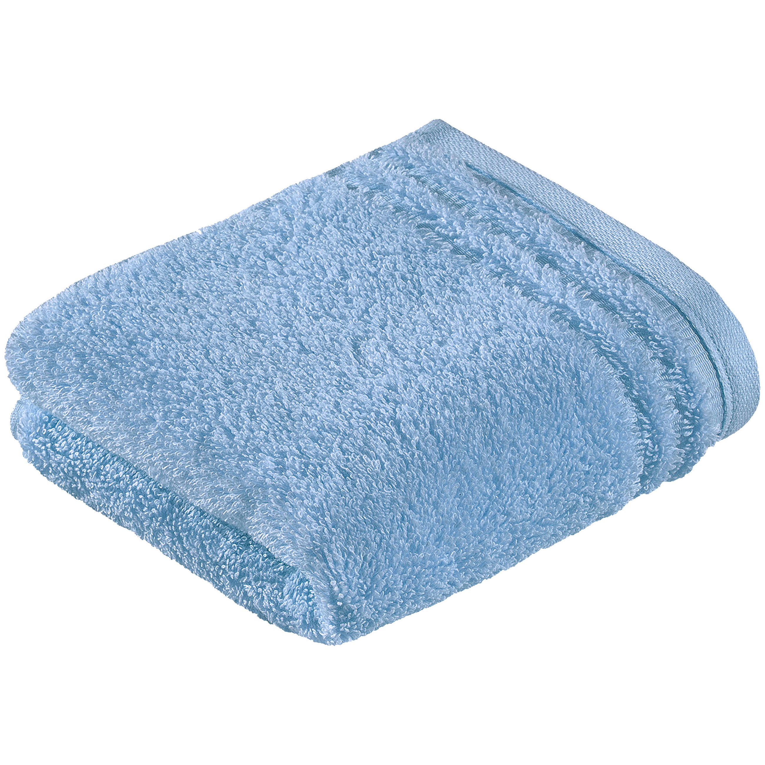 GÄSTETUCH Vienna Style Supersoft Hellblau 30/50 cm  - Hellblau, Basics, Textil (30/50cm) - Vossen