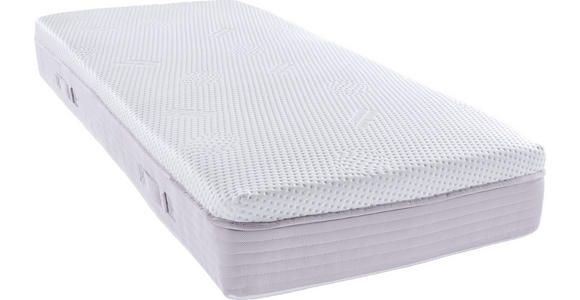 TASCHENFEDERKERNMATRATZE 100/220 cm - Weiß, Basics, Textil (100/220cm) - Dieter Knoll