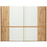 SCHWEBETÜRENSCHRANK in Weiß, Eichefarben - Eichefarben/Weiß, Natur, Glas/Holz (282/226/71cm) - Voglauer SCHWEBETÜRENSCHRANK in Weiß, Eichefarben - Eichefarben/Weiß, Natur, Glas/Holz (282/226/71cm) - Voglauer