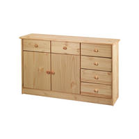 KOMMODE  in 118/75/35 cm  - Naturfarben, Design, Holz (118/75/35cm) - Livetastic