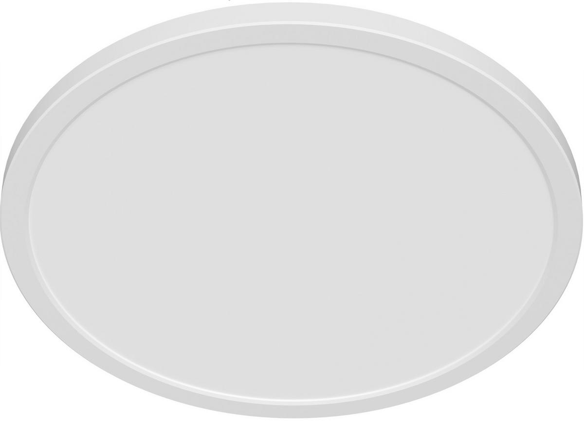 LED PLAFONJERA  - bela, Osnovno, plastika (40/2,5cm) - Boxxx