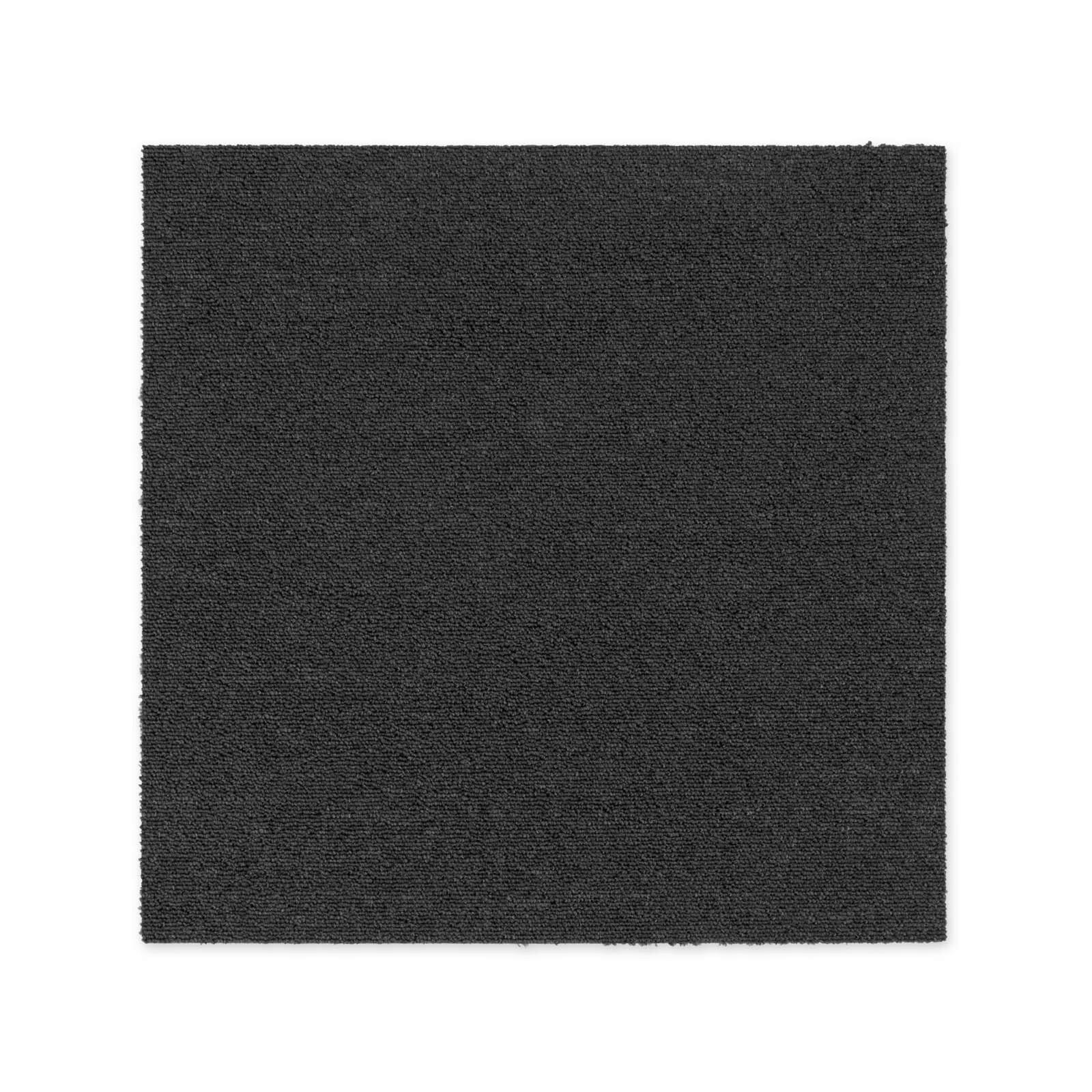 TEPPICHFLIESE Moscow 50/50 cm  in Anthrazit  - Anthrazit, Basics, Textil (50/50cm) - Floordirekt