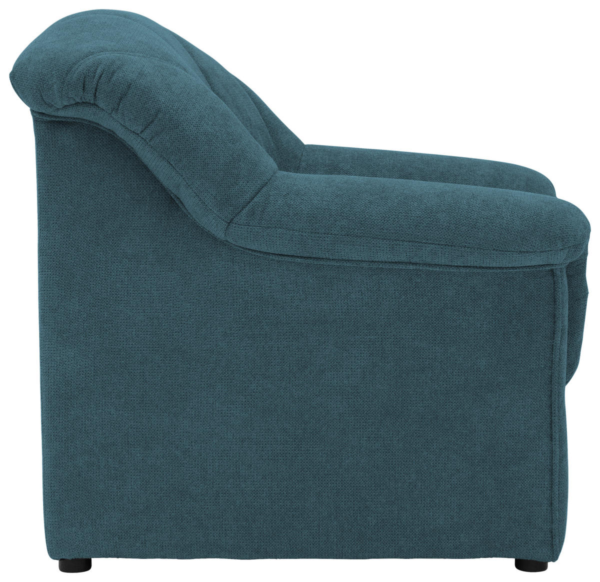 SESSEL Mikrofaser Petrol    - Petrol/Schwarz, KONVENTIONELL, Kunststoff/Textil (99/84/82cm) - MID.YOU
