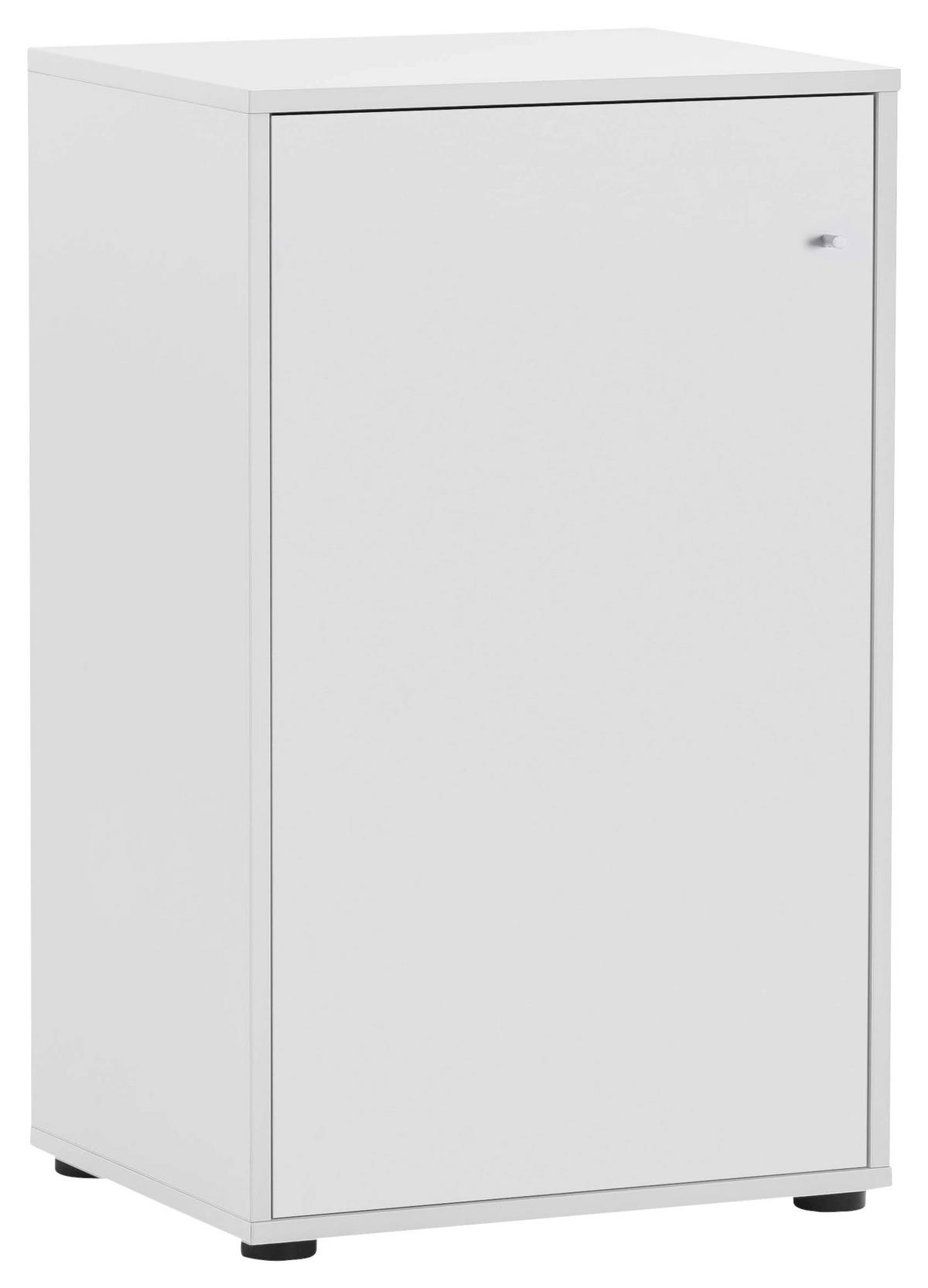 AKTENSCHRANK 50,9/83,6/41 cm  - Weiß, MODERN, Holzwerkstoff (50,9/83,6/41cm) - MID.YOU