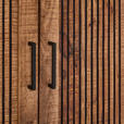 SIDEBOARD  175/80/40 cm 3 Schublade(n)  - Schwarz/Naturfarben, LIFESTYLE, Glas/Holz (175/80/40cm) - Landscape