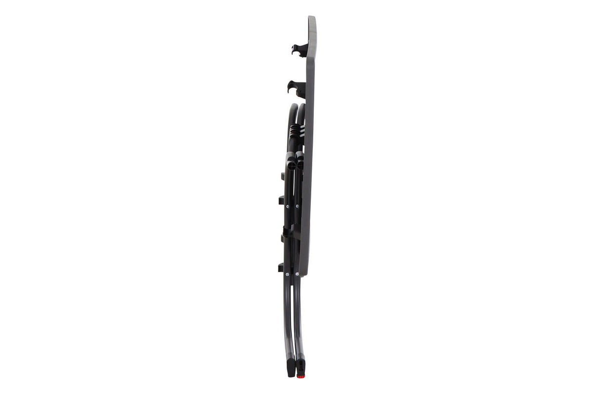 GARTENKLAPPTISCH 110/70/71 cm Metall, Holzwerkstoff rechteckig  - Anthrazit, KONVENTIONELL, Holzwerkstoff/Metall (110/70/71cm) - Siena Garden