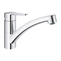 KONYHAI CSAPTELEP 4,9/20,2/23,5 cm  - krómszínű, Basics, fém (4,9/20,2/23,5cm) - Grohe