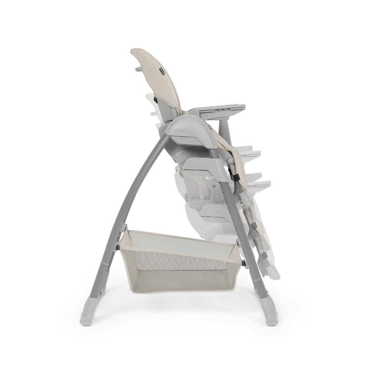 HOCHSTUHL-SET Sit N Relax 3in1  - Beige, Basics, Kunststoff/Textil (56/106/85cm) - Hauck