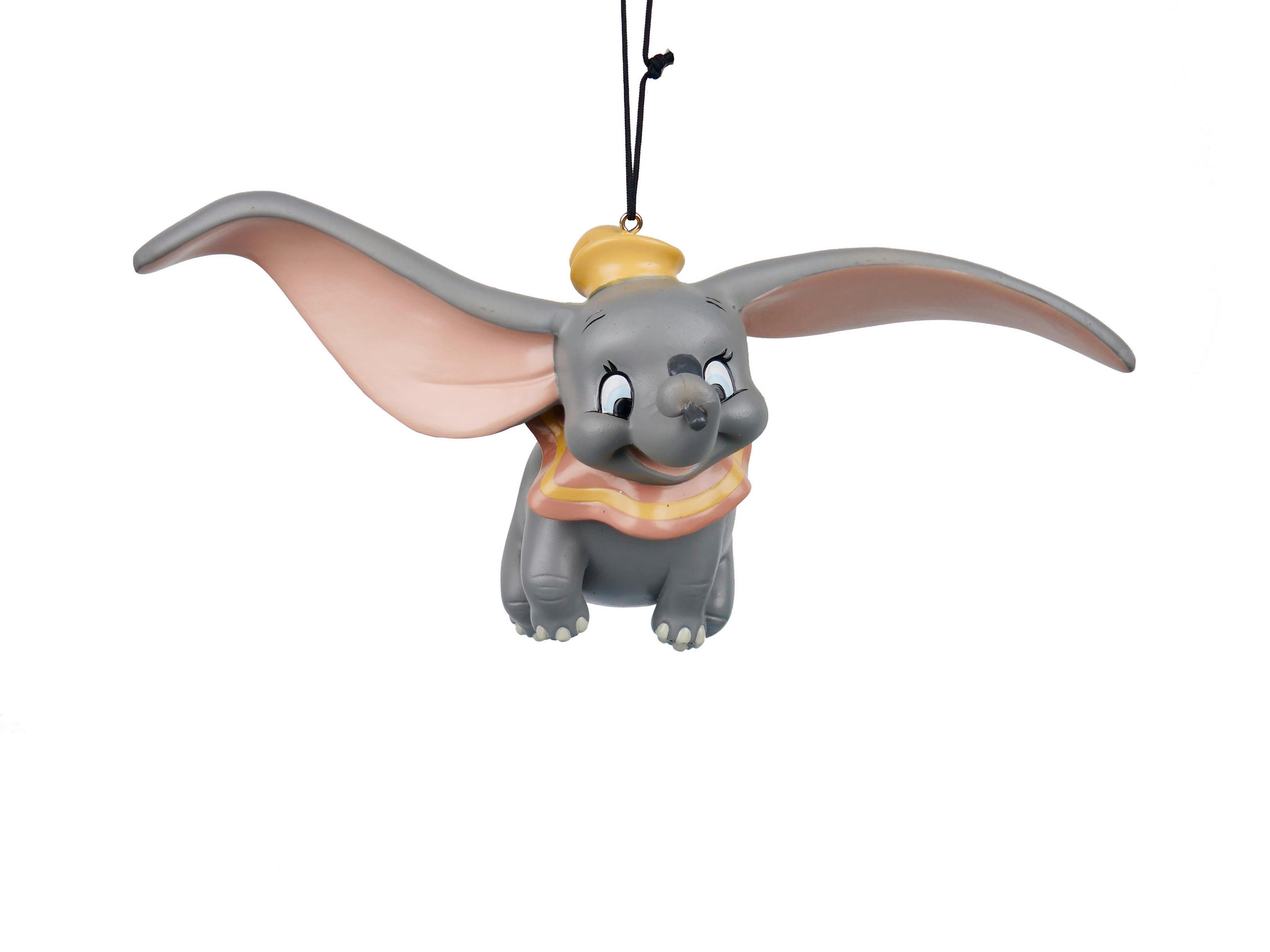 CHRISTBAUMANHÄNGER Dumbo  - Grau, Trend, Kunststoff (15/10/10cm) - Disney