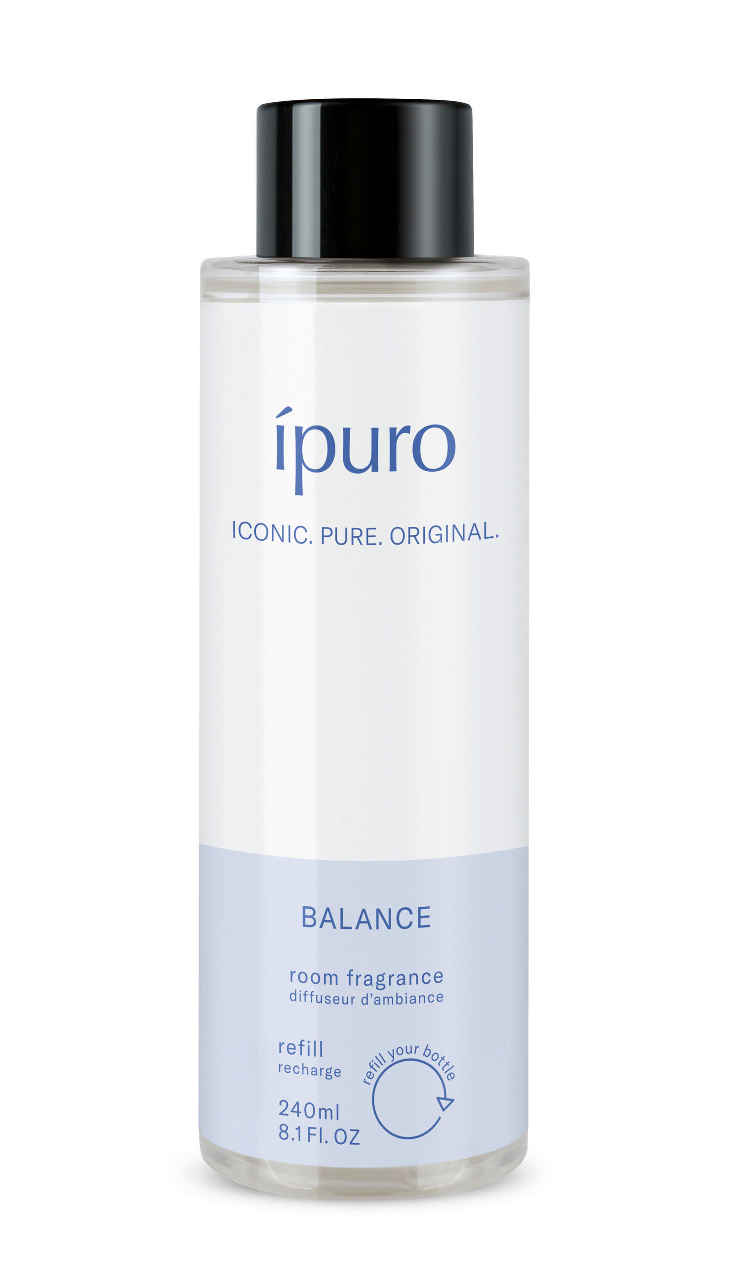 RAUMDUFT 240 ml  - Hellblau, Basics, Kunststoff (240ml)