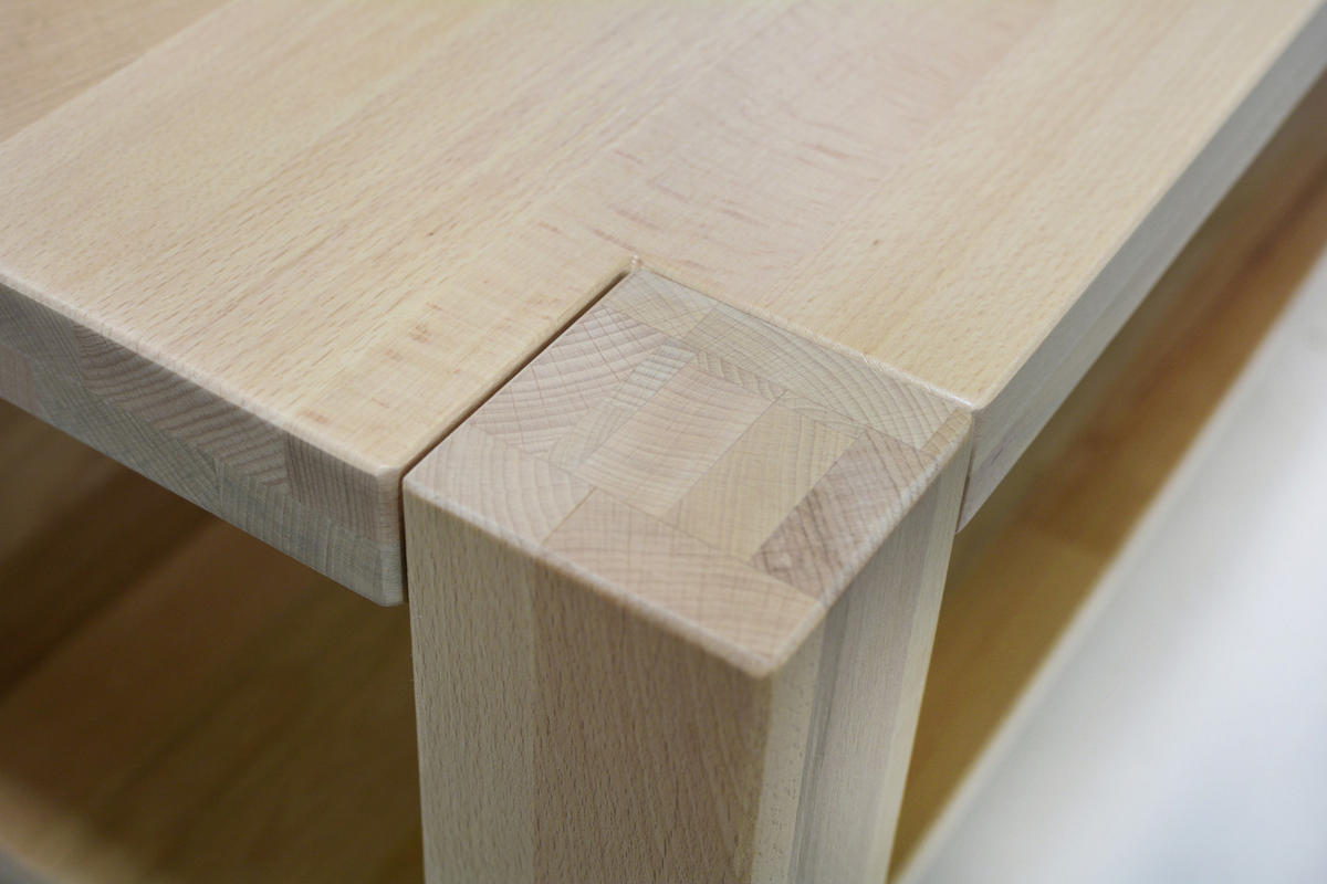 KONFERENČNÍ STOLEK, barvy buku, dřevo, 110/70/45 cm - barvy buku, Konvenční, dřevo/plast (110/70/45cm) - Linea Natura