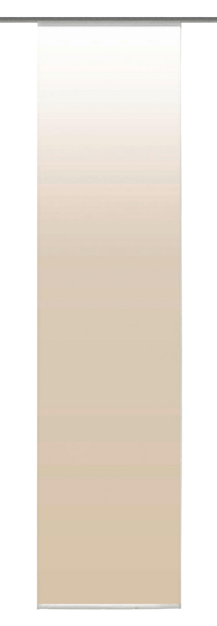 FLÄCHENVORHANG   blickdicht   60/245 cm  - Sandfarben, Design, Textil (60/245cm)