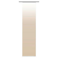 FLÄCHENVORHANG   blickdicht   60/245 cm  - Sandfarben, Design, Textil (60/245cm)