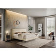 BOXSPRINGBETT 180/200 cm  in Sandfarben  - Sandfarben/Schwarz, Design, Holz/Holzwerkstoff (180/200cm) - Dieter Knoll