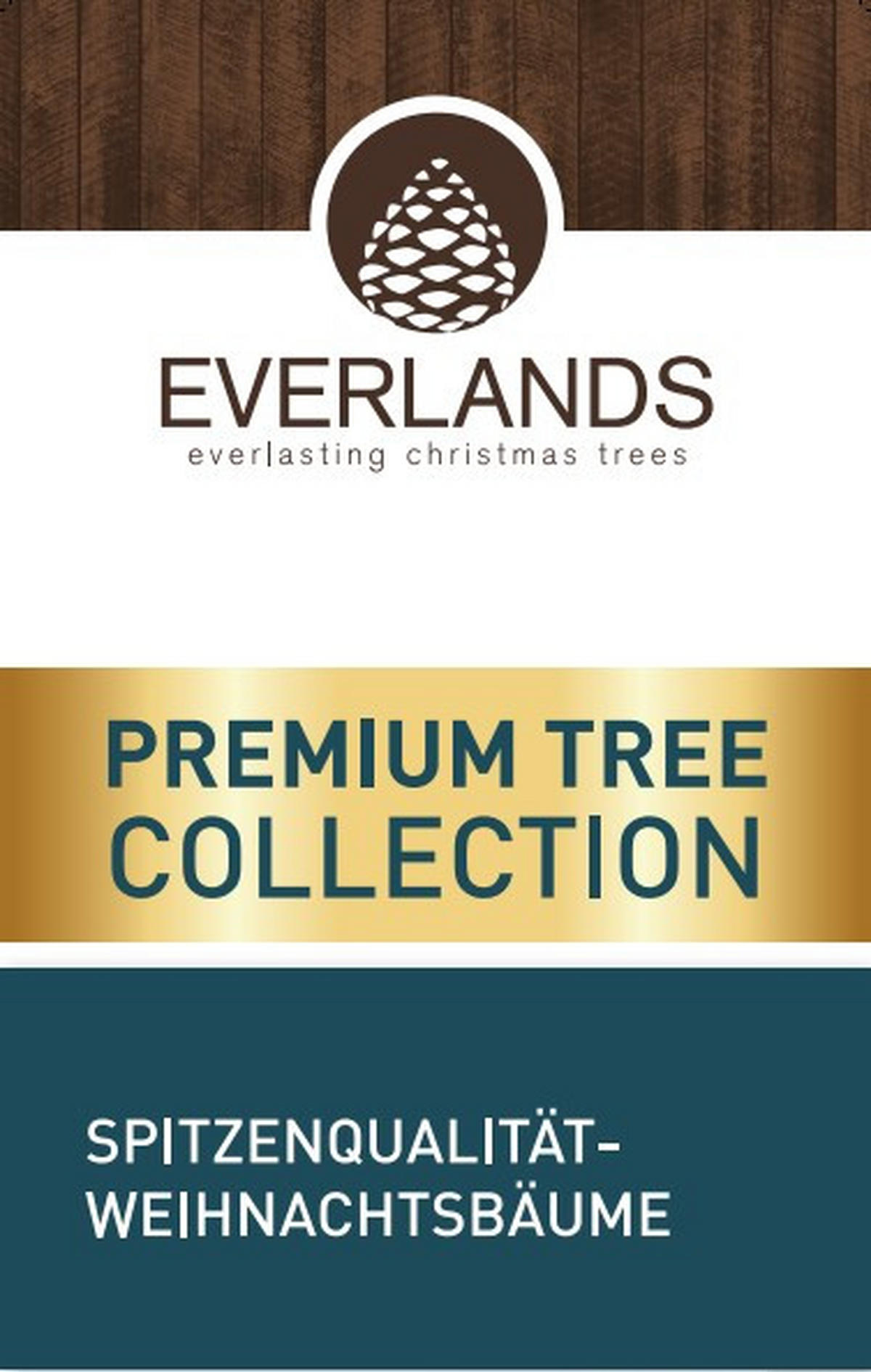 WEIHNACHTSBAUM 210 cm  - Grün, Basics, Kunststoff/Metall (150/210cm)