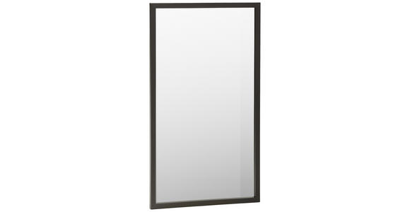 WANDSPIEGEL 34/74/1,9 cm in rechteckig - Schwarz, Design, Glas/Holzwerkstoff (34/74/1,9cm) - Carryhome