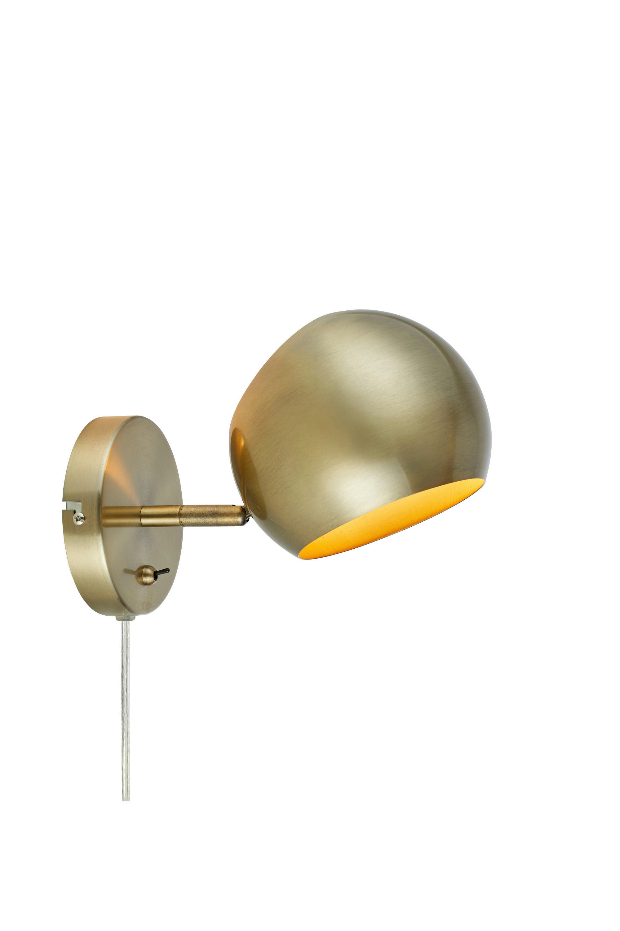 WANDLEUCHTE EDGAR 24/14/15 cm   - Messingfarben, Basics, Metall (24/14/15cm) - Markslöjd