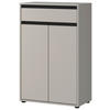 UNTERSCHRANK 63/98/34 cm   - Schwarz/Grau, MODERN, Holzwerkstoff/Kunststoff (63/98/34cm) - Germania