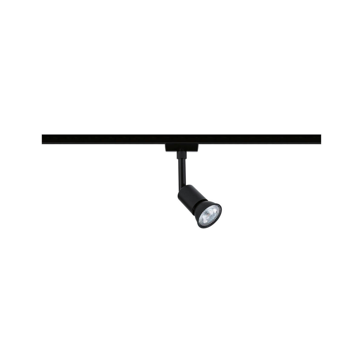 SCHIENENSYSTEM-STRAHLER URail Spot Salt 3,5/11,3 cm   - Schwarz, Basics (3,5/11,3cm) - Paulmann