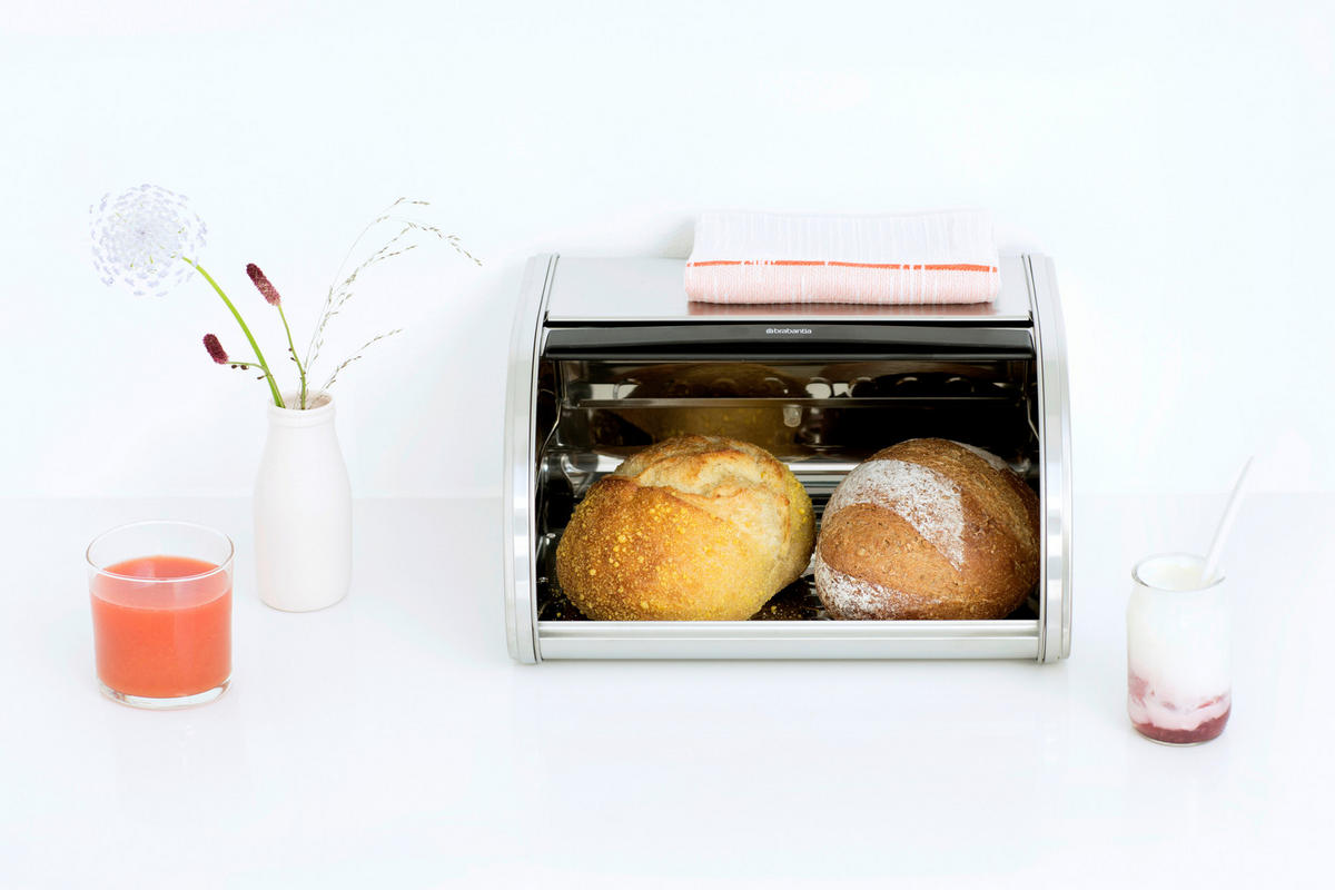 KENYÉRTARTÓ  - nemesacél, Basics (1.2kg) - Brabantia